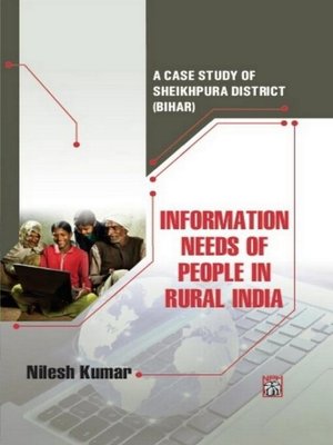 cover image of Information Needs of People In Rural India